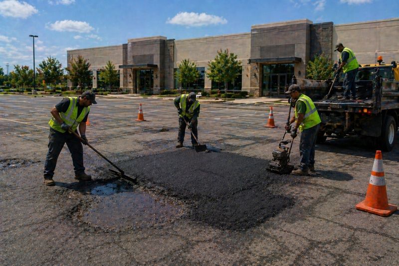 Asphalt Parking Lot Repair in Hilton Head Island, SC