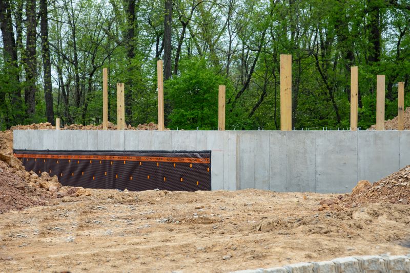 Foundation Footer Installation in Fredericksburg, VA